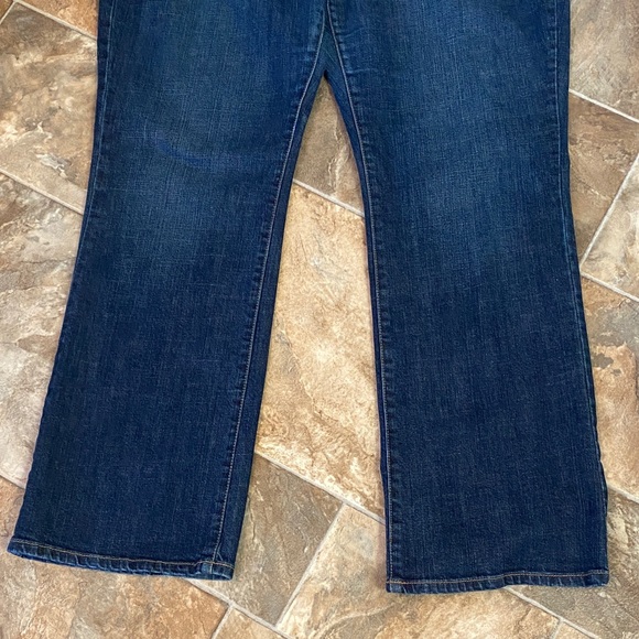 Old Navy Women's The Sweetheart Deep Blue Boot Cut Jeans Size 16 - Picture 5 of 8